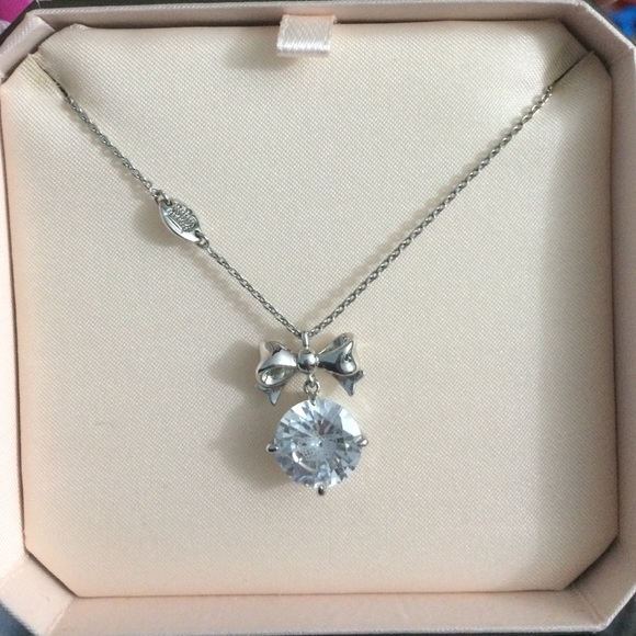 Juicy Couture Couture Cut Round Wish Necklace