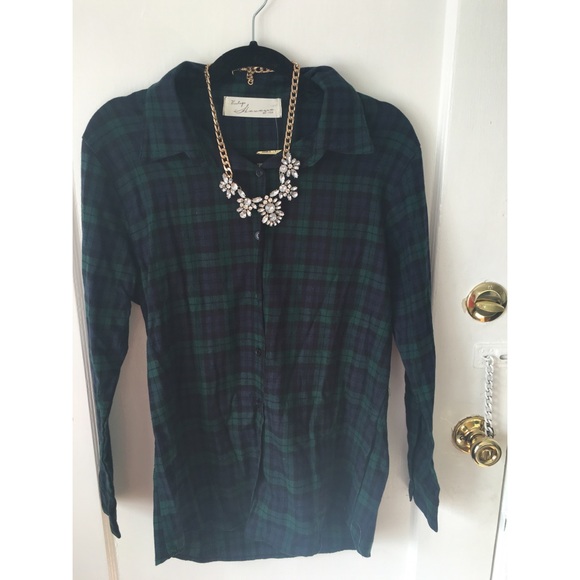 Vintage Havana Flannel Button Down