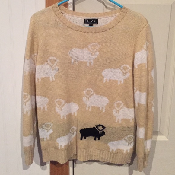 Thrifted Sheep sweater