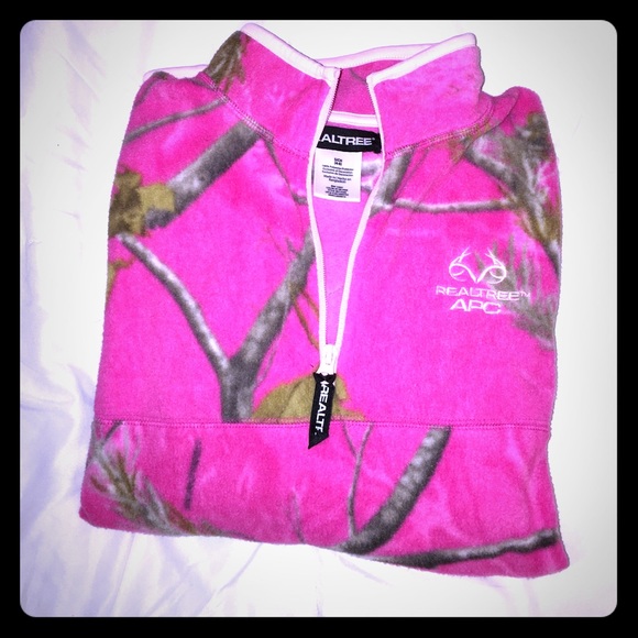 Realtree Fleece Pullover Jacket