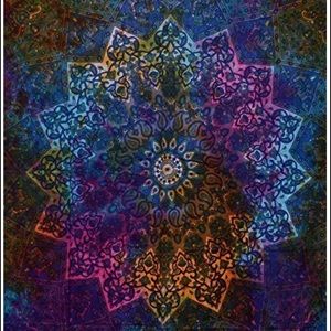 Brand New Tye dye Mandala Tapestry