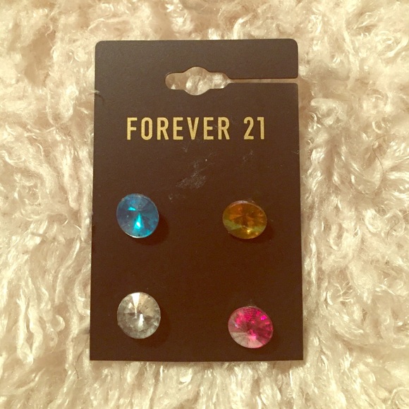 Rhinestone earrings