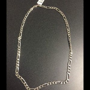 Mens Figaro chain necklace