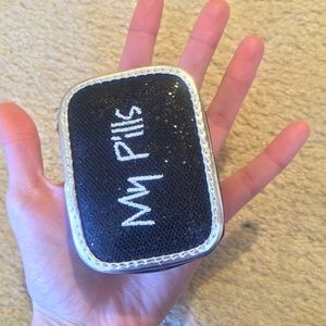 Small pill box sparkly