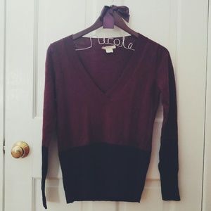 Club Monaco Color Block Sweater Size Small