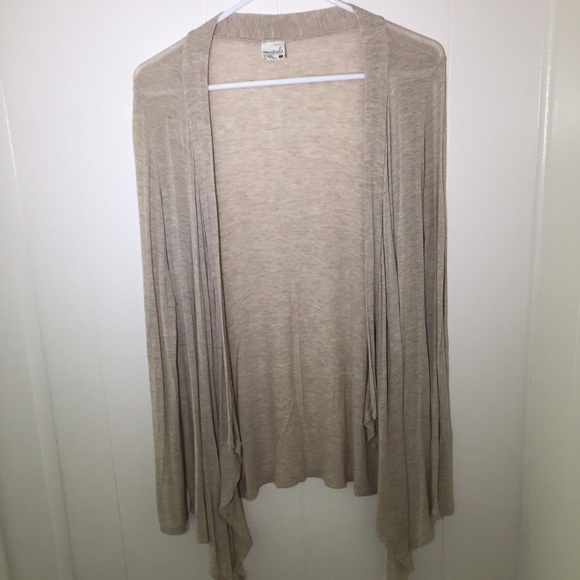 Women's Tan Cardigan