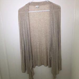 Women's Tan Cardigan