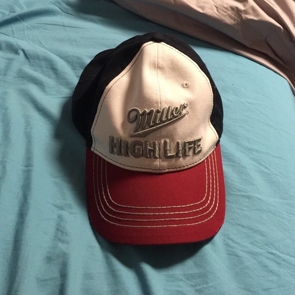 Miller highlife beer hat