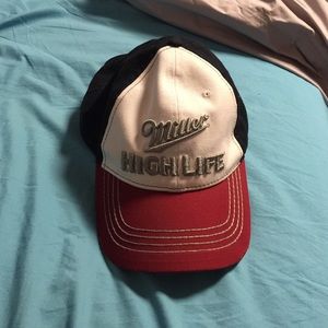 Miller highlife beer hat