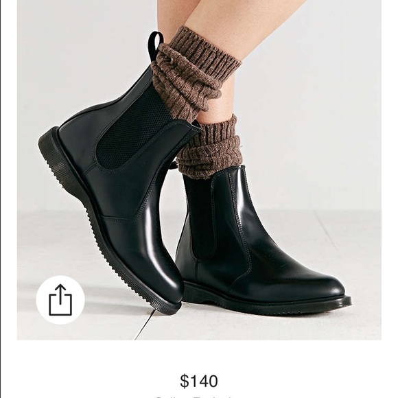 Dr marten's flora chelsea boots urban outfitters
