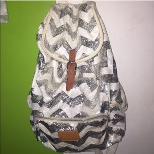 VS Sequin Bookbag