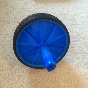 Exercise ab roll out blue