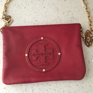 Red Tory Burch Crossbody