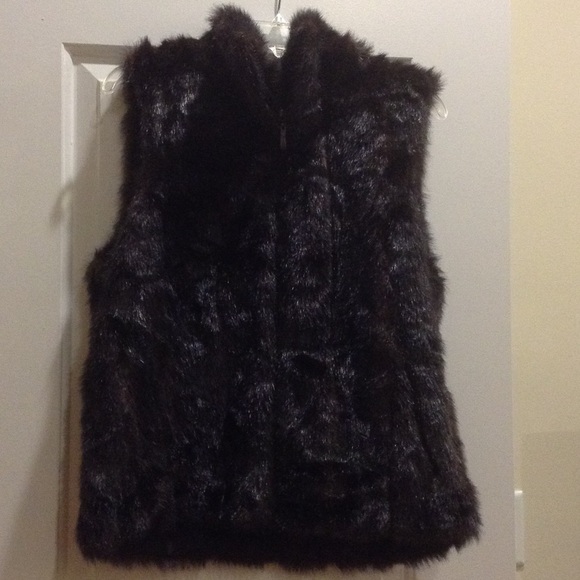 Jackets & Blazers - Faux Fur Reversible Vest