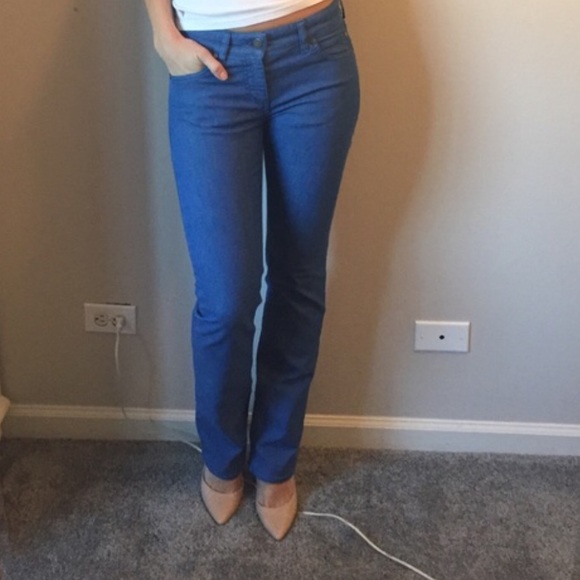 Stella McCartney royal blue jeans