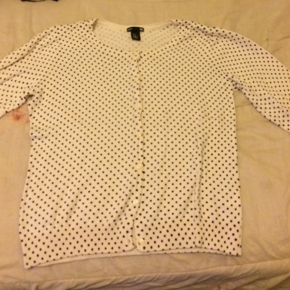 Polka Dot Forever 21 Cardigan !
