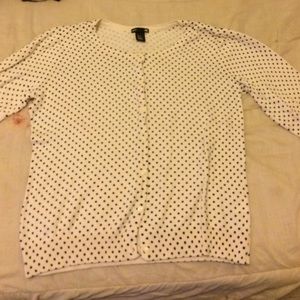Polka Dot Forever 21 Cardigan !