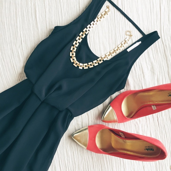 Faux Wrap Lush Maxi