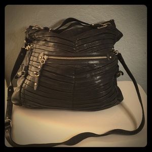 Junior Drake Black Satchel