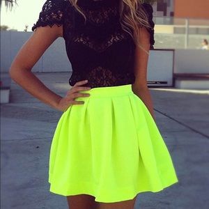 SABO SKIRT Neon Tulip Skirt