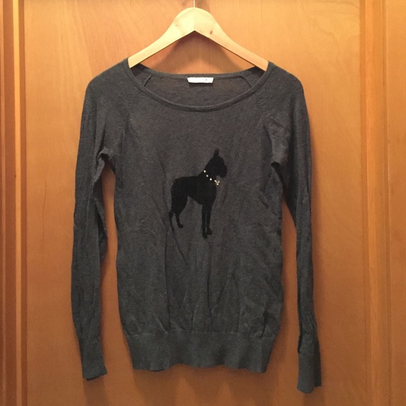 Boxer Dog Knit Shirt