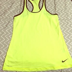 Brand new Nike Dri-fit neon