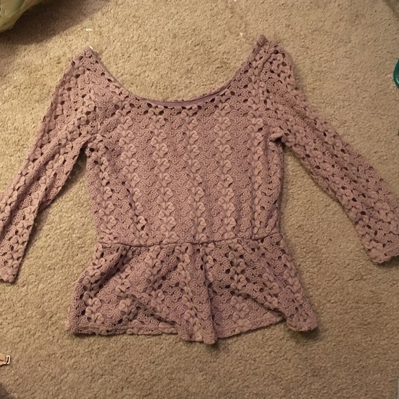 Peplum top