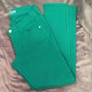 Green Old Navy The Rockstar Jeans