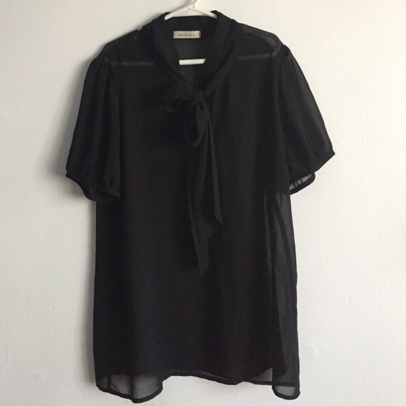 Sheer blouse