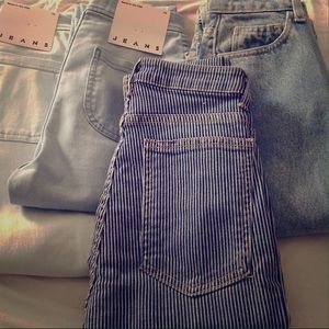| NEW | 4 pairs of American Apparel Jeans XS
