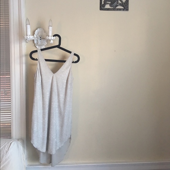 URBAN OUTFITTERS white velvet dress