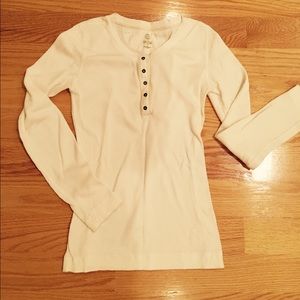 basic sweatshirt in ivory