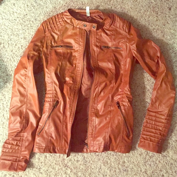 Leather jacket