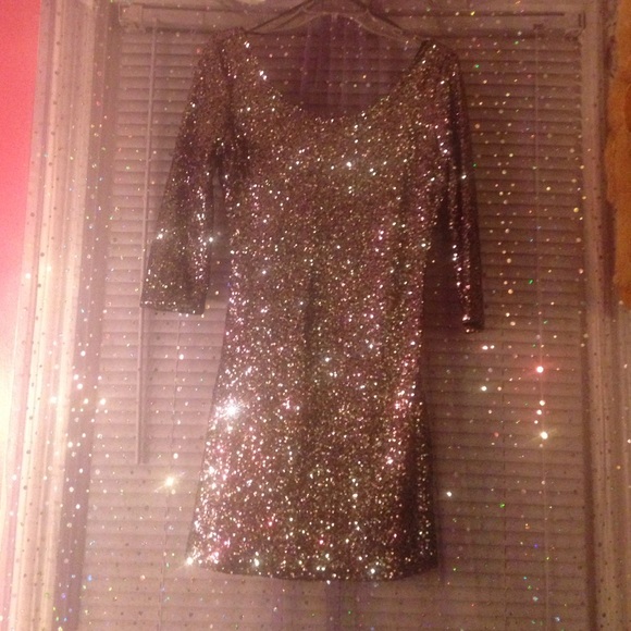 Sequin Short Dress