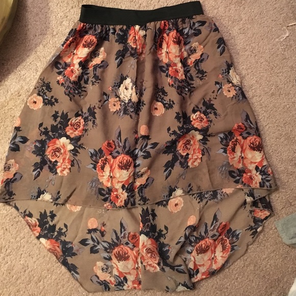 Floral skirt