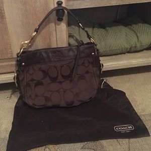 FLASH SALE! Coach Signature Zoe bag