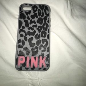 This is a Victoria's Secret Pink iPhone 5/s case