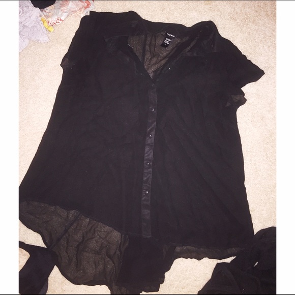 Torrid Sheer High-Low Top