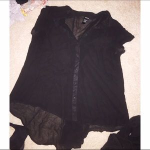 Torrid Sheer High-Low Top