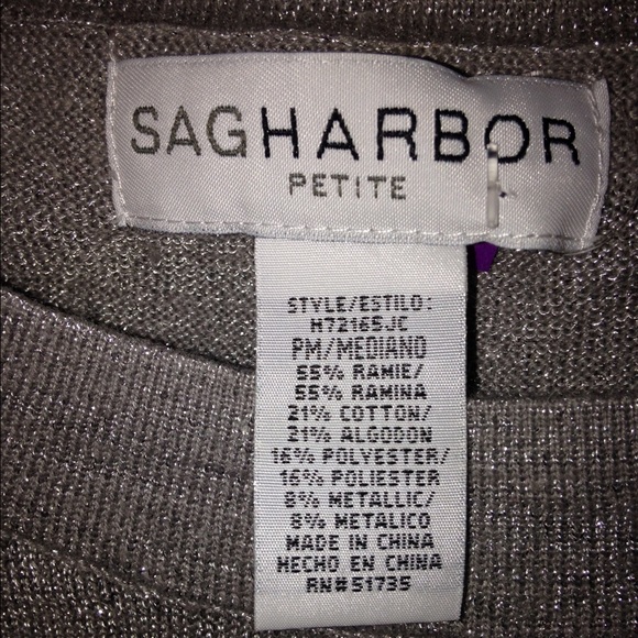 Sparkly Sag Harbor pullover - Picture 4 of 4