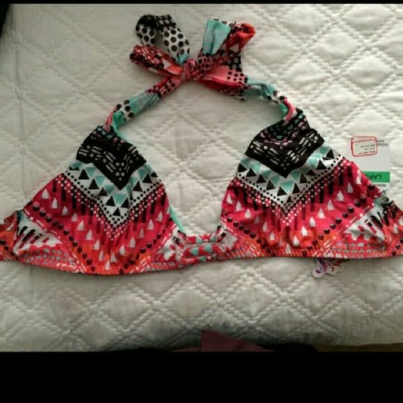 Becca Halter bikini top