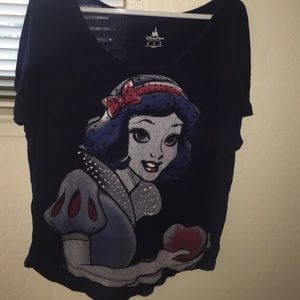 Navy blue Snow White top from Disneyland