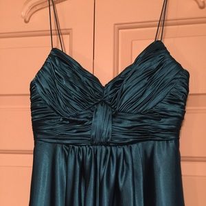 JS Boutique teal cocktail dress