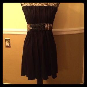 Sky black dress size medium