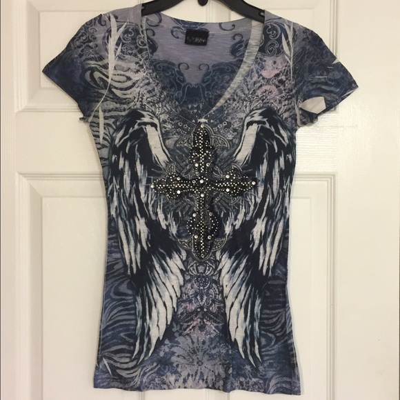 **SOLD**Juniors shirt by day trip sz S