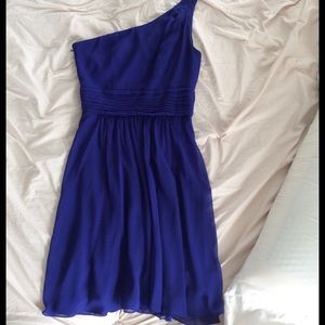 Royal Blue asymmetrical dress size 4