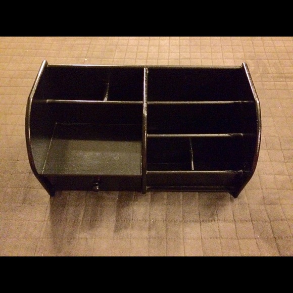 Makeup wooden organizer holder