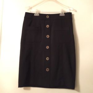 Black pencil skirt- size 8