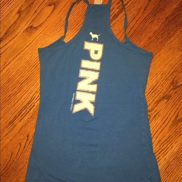 Blue VS Pink work out tank - Picture 2 of 2