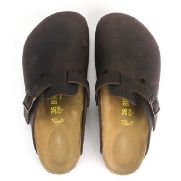 Birkenstock -  Boston Clog - Brown Nubuck